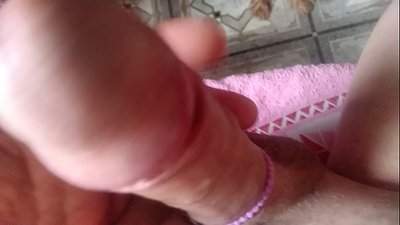 Giocare con il mio cazzo e il mio cane con me